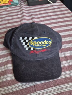 Speedco Truck Lube Racing Black Baseball Cap